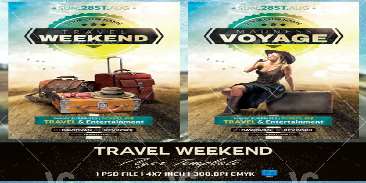 Flyer road trip voyage